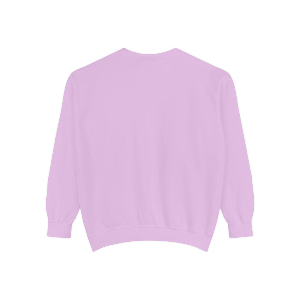 Lazy Panda Sweatshirt – “I’m Not Lazy (Just Energy Efficient)” Unisex Garment-Dyed Apparel