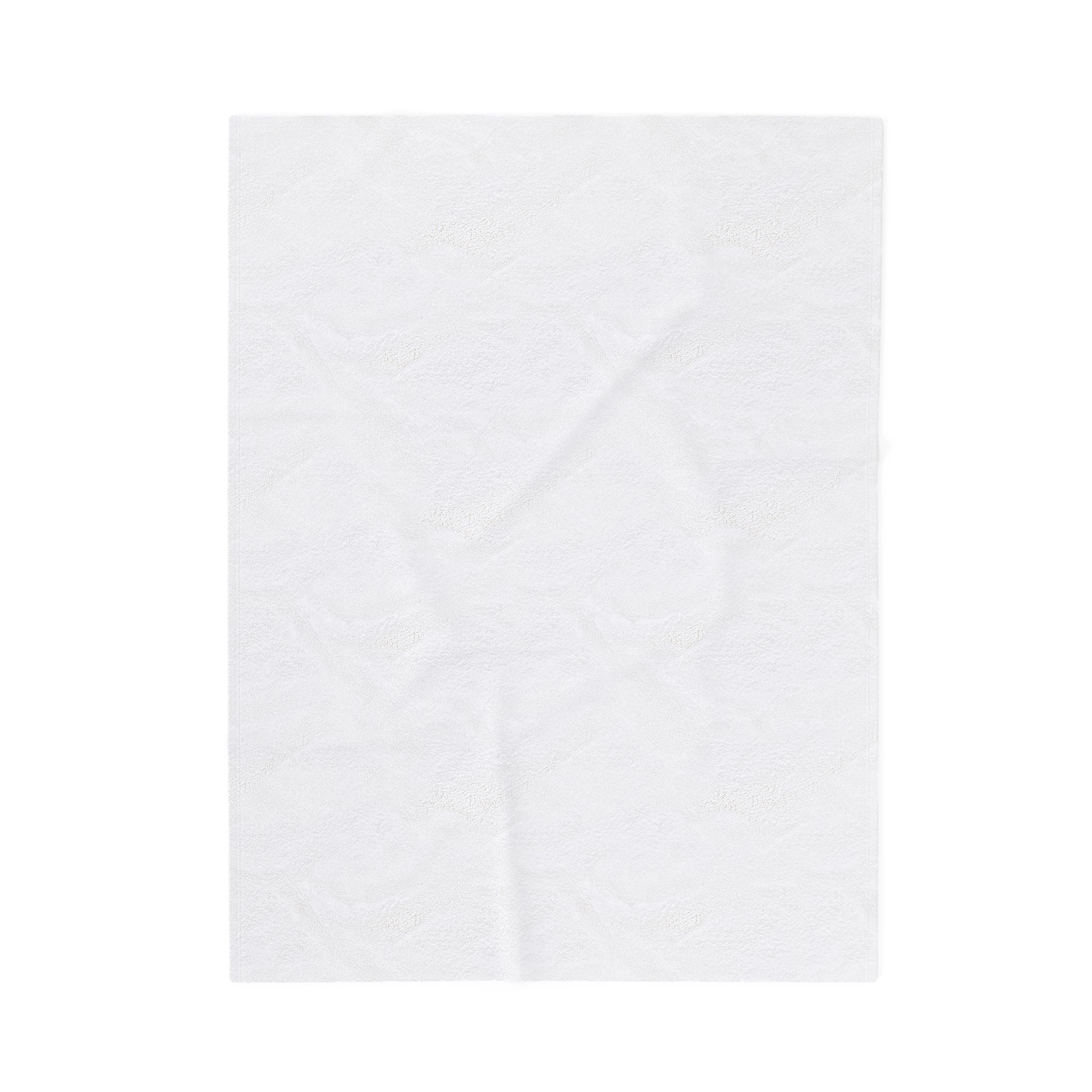 Floral Baby Blanket — Personalized Botanical Velveteen Nursery Throw