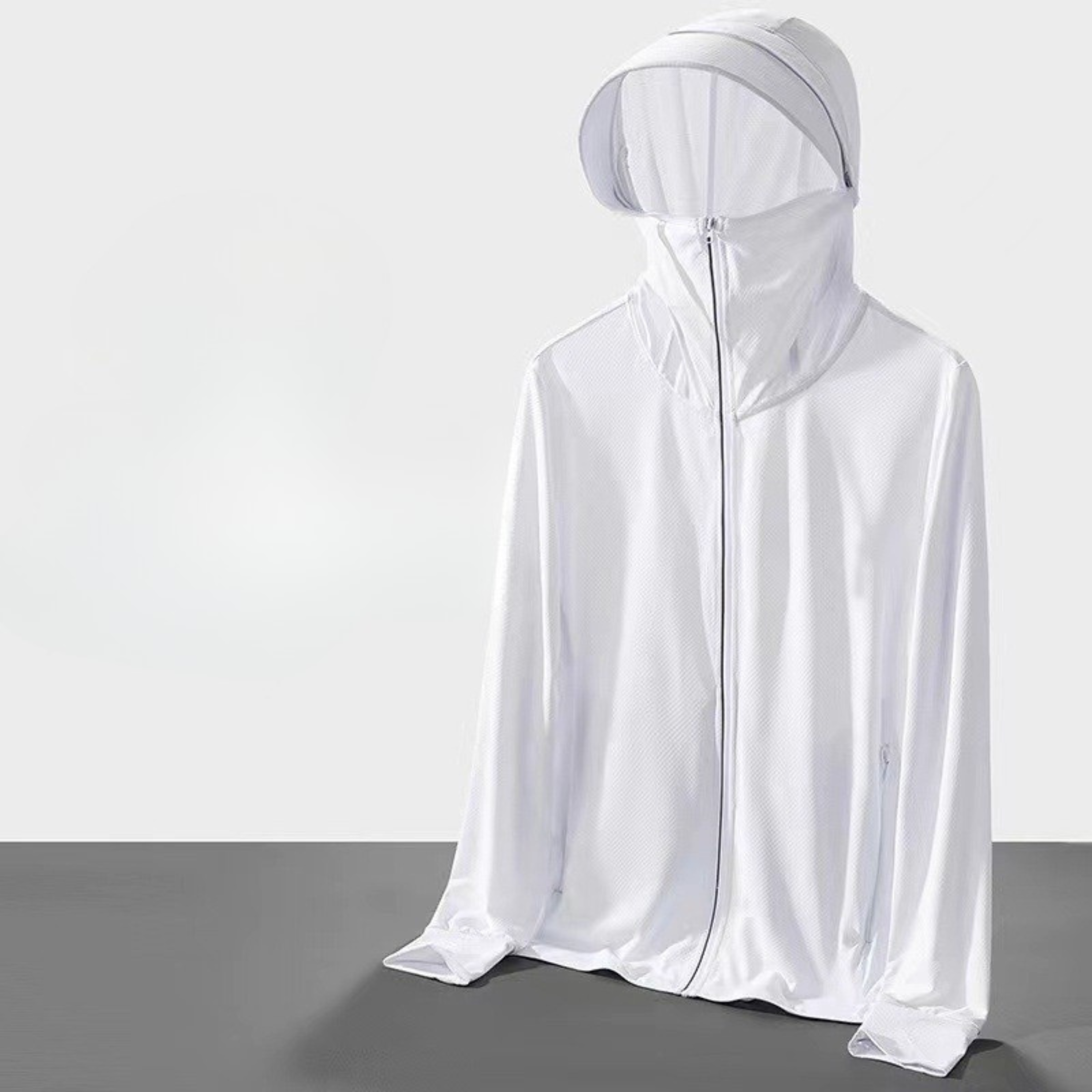 UPF 50+ Sun Protection Hoodie Jacket for Men & Women – Lightweight Breathable UV Protection Fishing & Outdoor Jacket