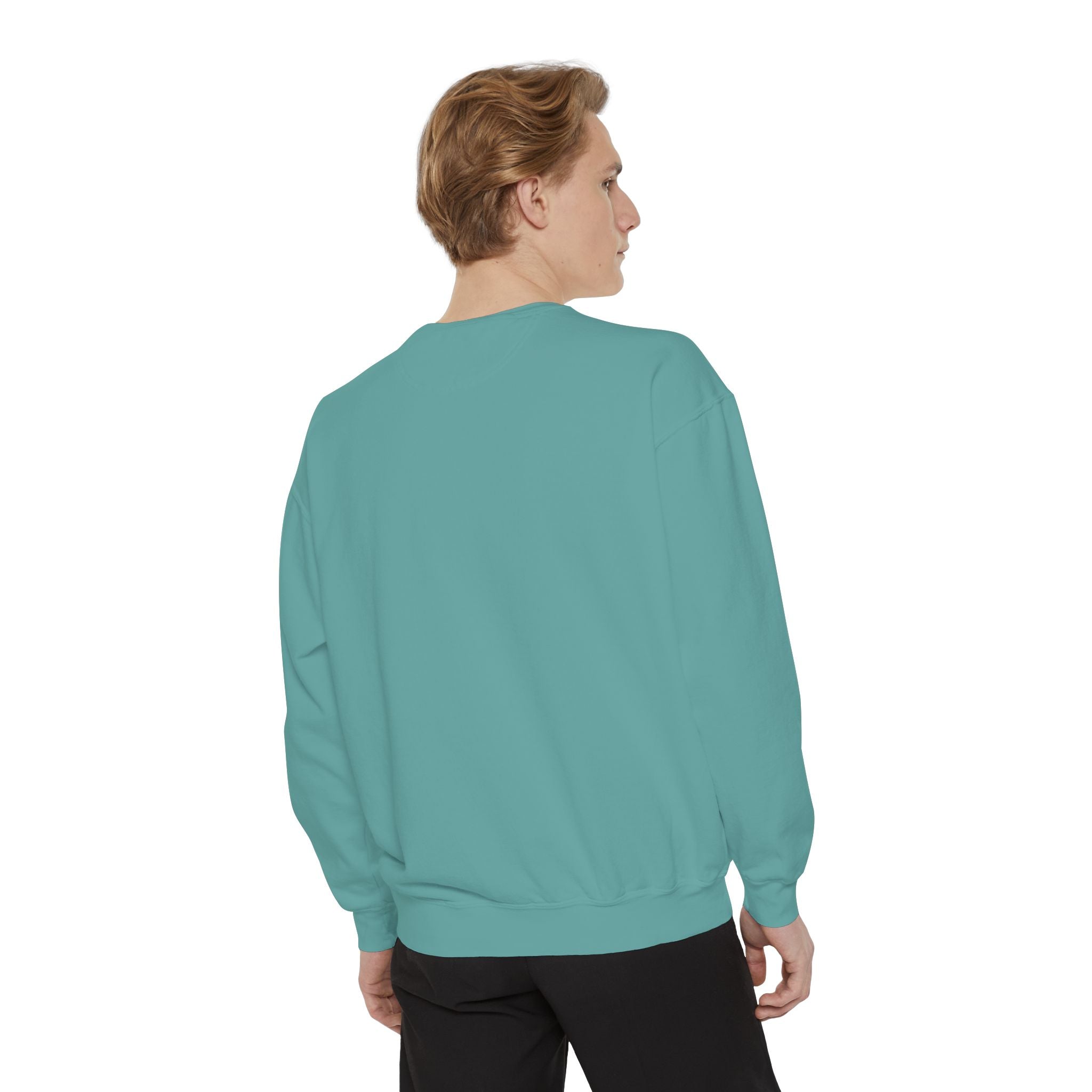 Exhausted Bear Cartoon Sweatshirt - "Social Battery: 1%" Comfy Unisex Apparel