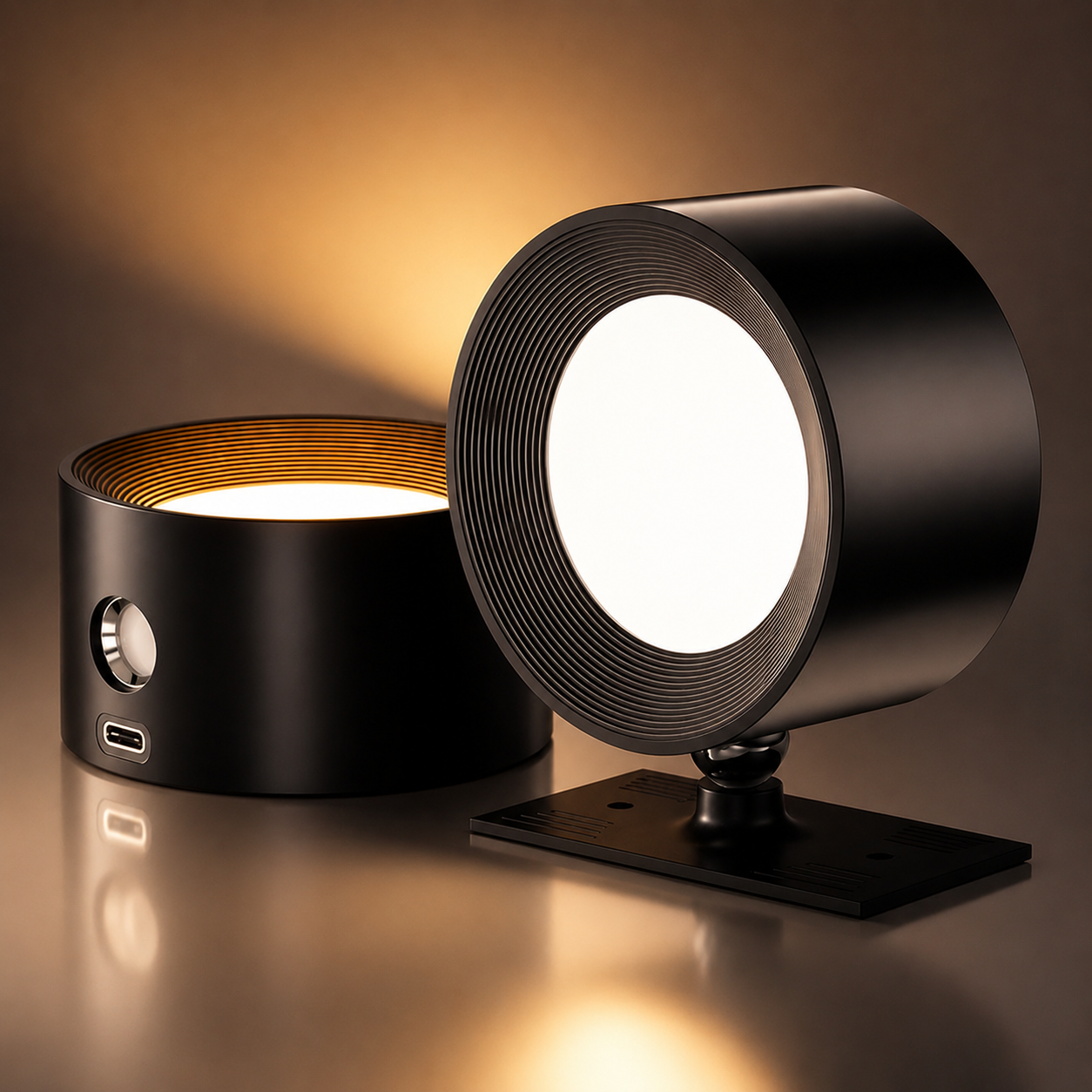 Lampara De Pared Touch Recargable