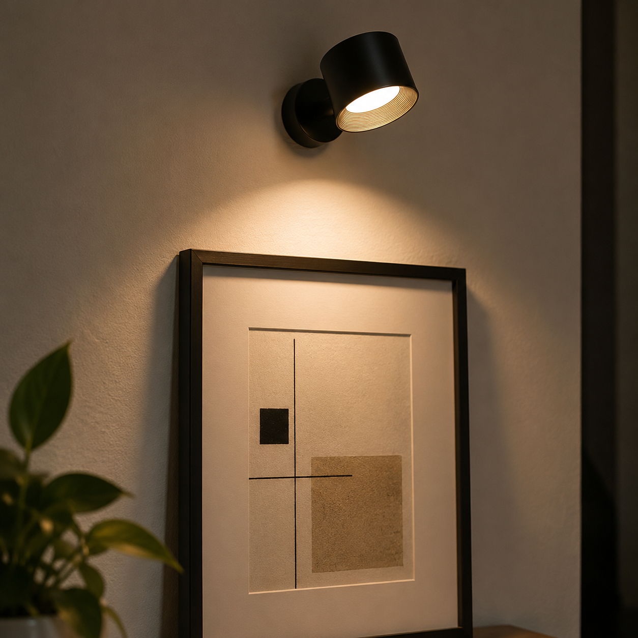 Lampara De Pared Touch Recargable