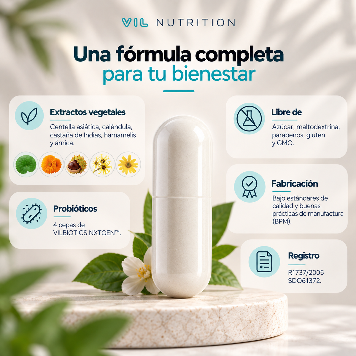 VarYs Biotic | Reduce la Visibilidad de tus Várices + Guía de Batidos GRATIS