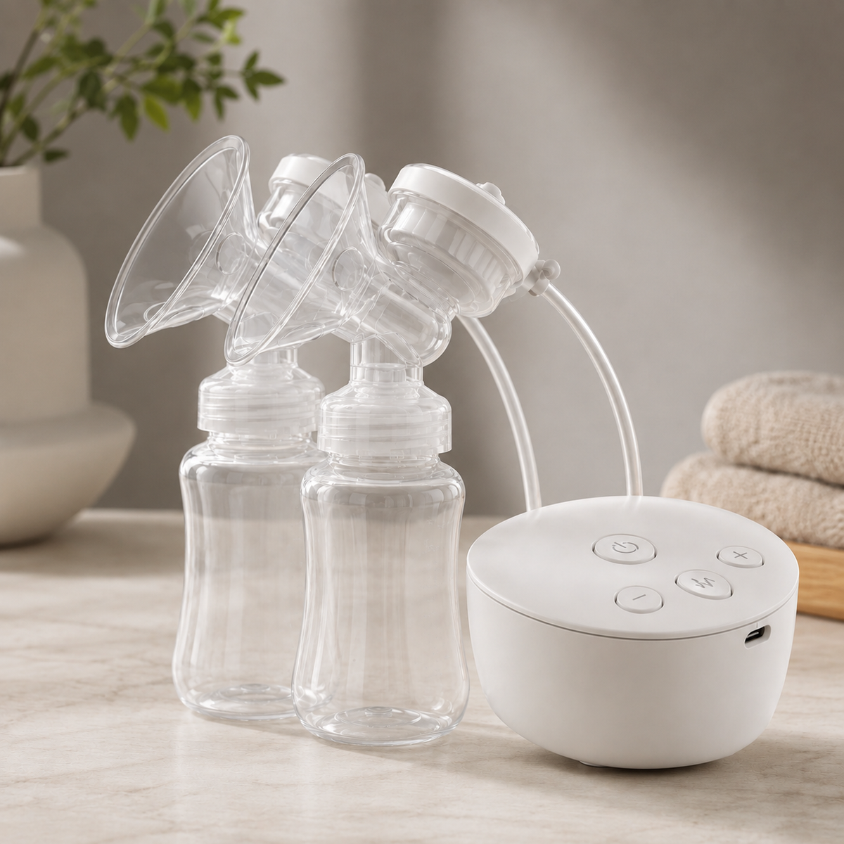 Extractor Eléctrico Doble de Leche Materna | Alimenta a tu bebé, estés donde estés